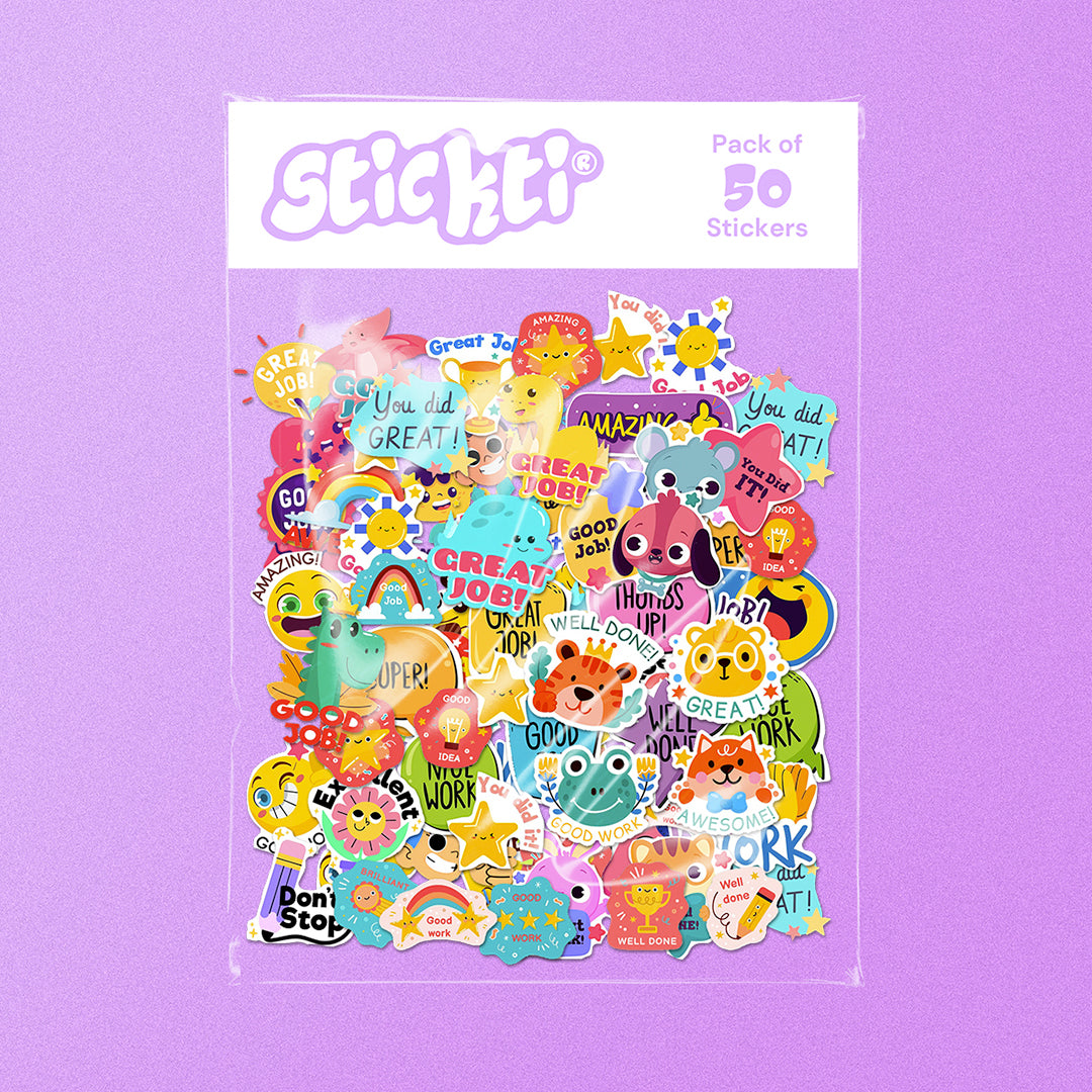 Kids Reward Stickers - 50